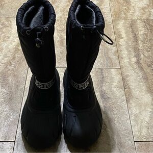 Sorel Black Snow Boots